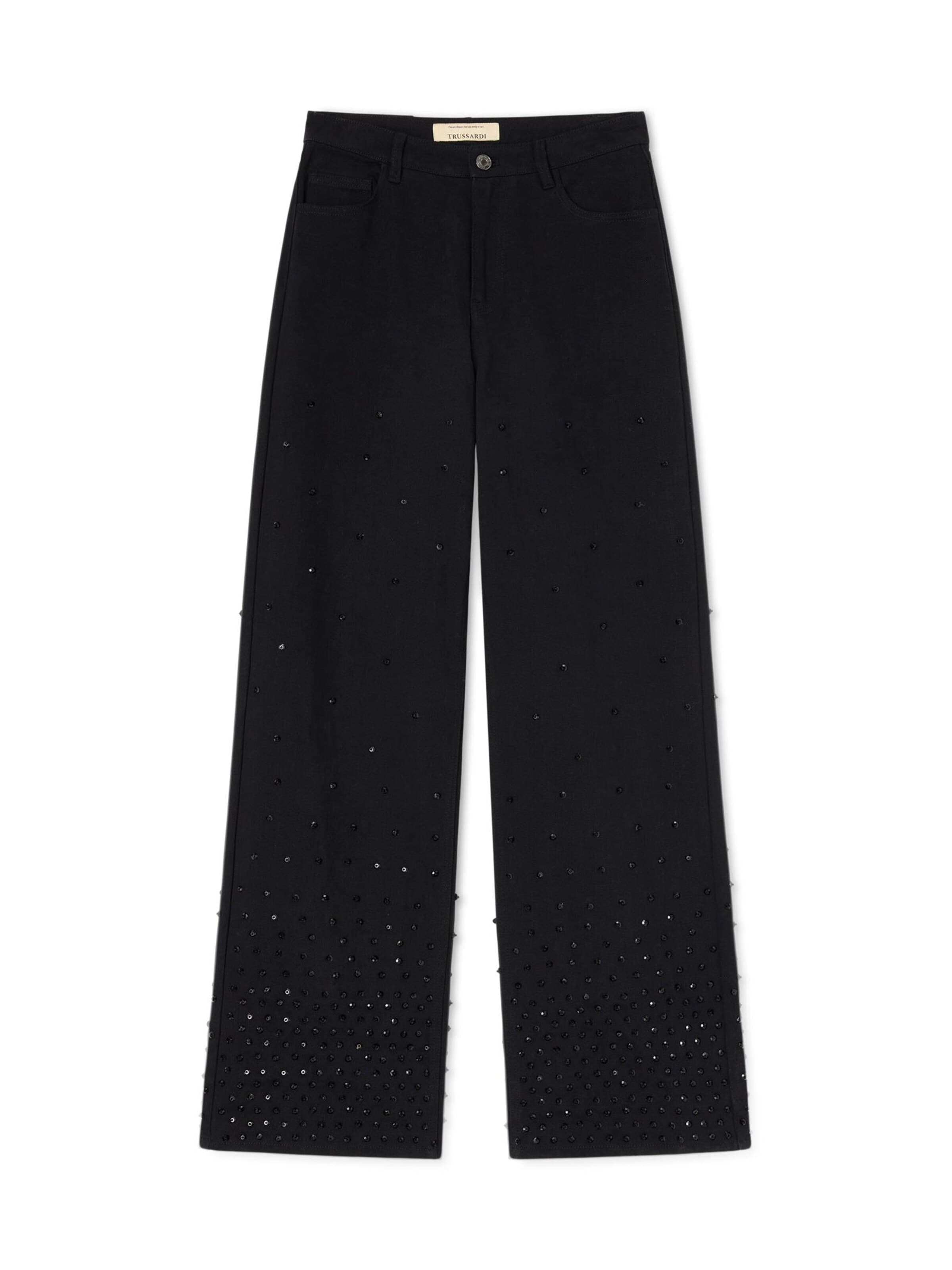 Trussardi Jeans in Black: front
