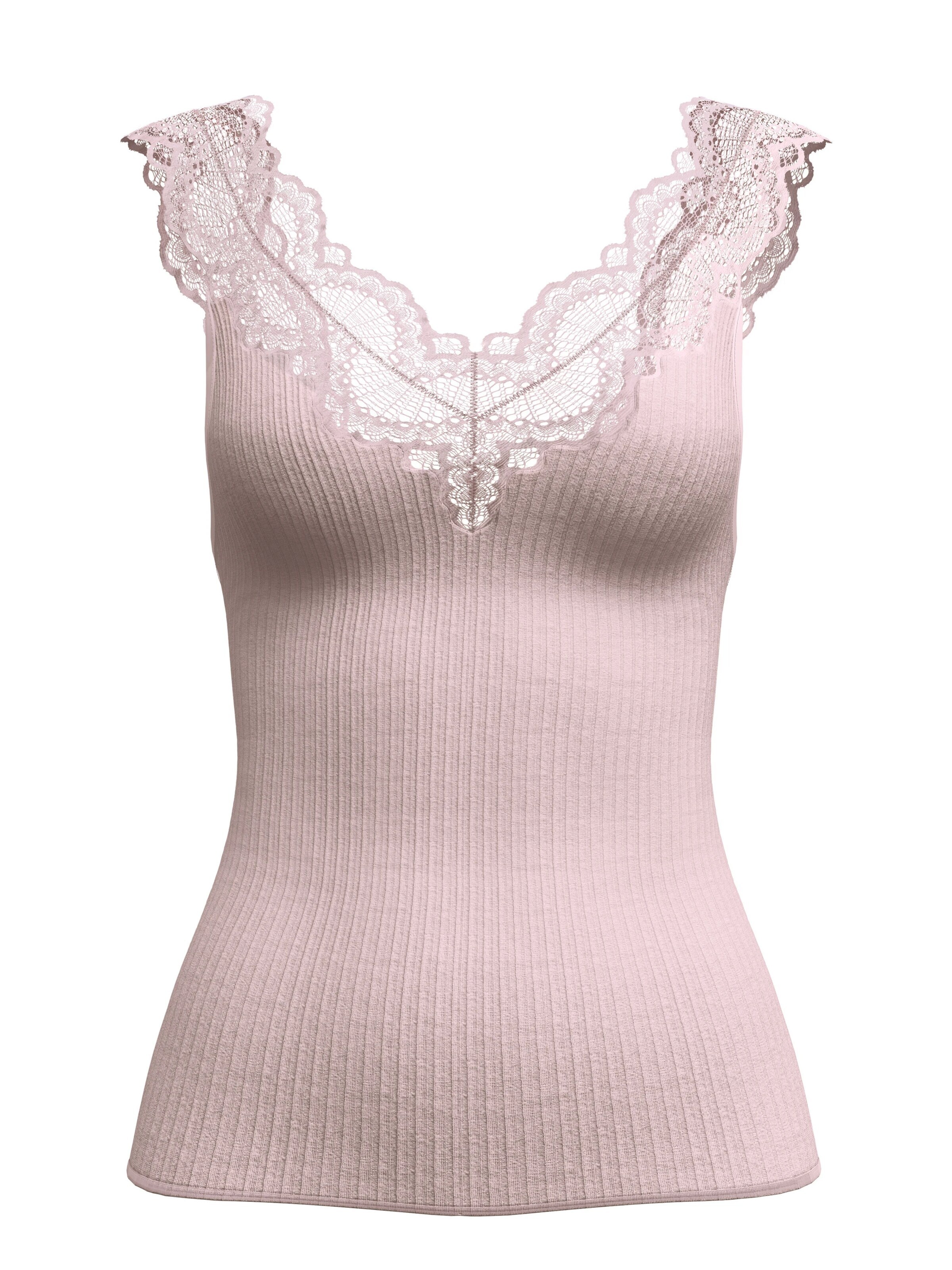 CALIDA Schlafshirt 'Feminine Lounge'‌‌‌‌‌‌‌‌‌ in Lila: Vorderseite