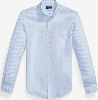 Marškiniai iš Polo Ralph Lauren, spalva – šviesiai mėlyna / rožių spalva / balta, Prekių apžvalga