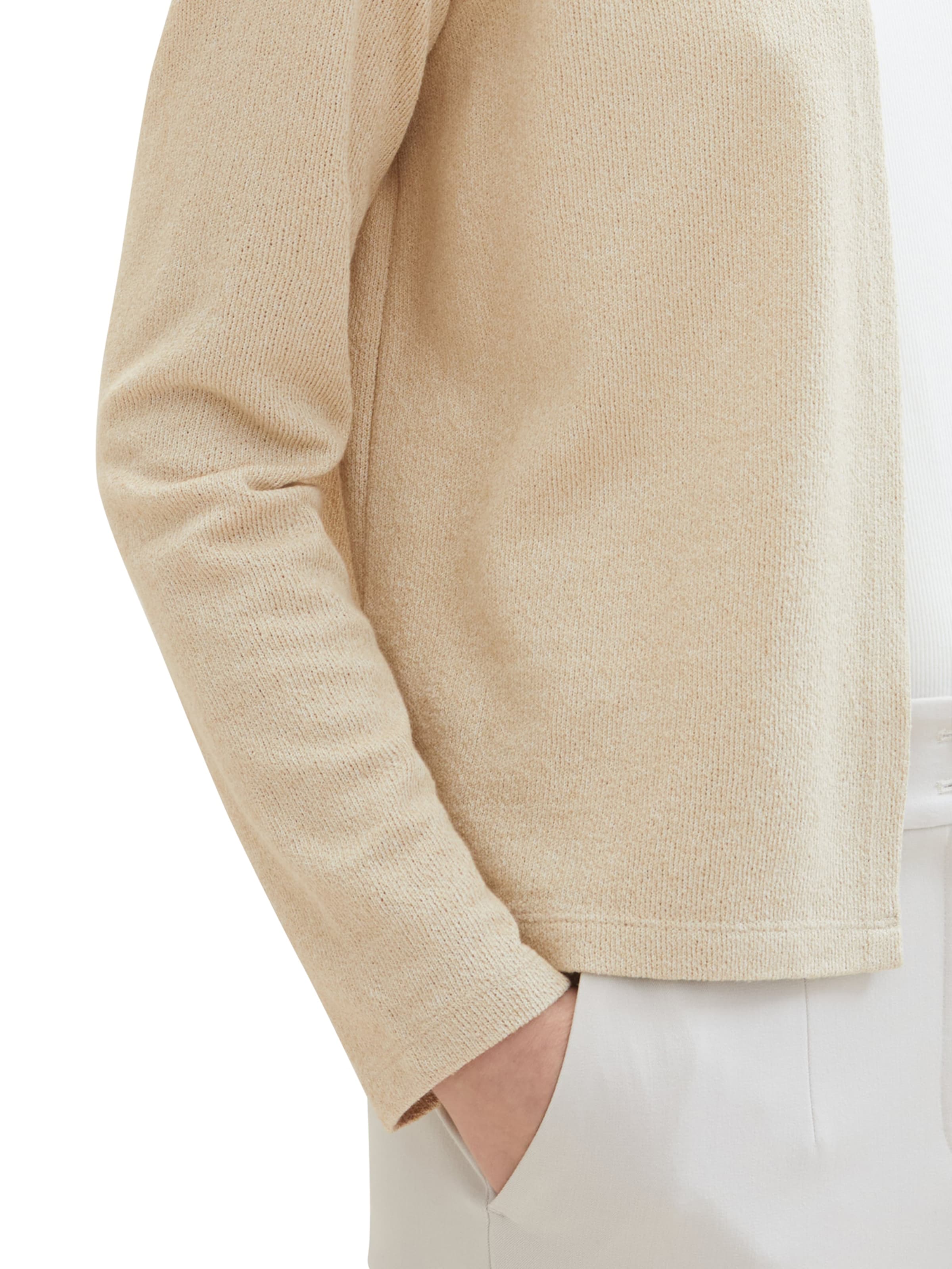 TOM TAILOR Cardigan i beige