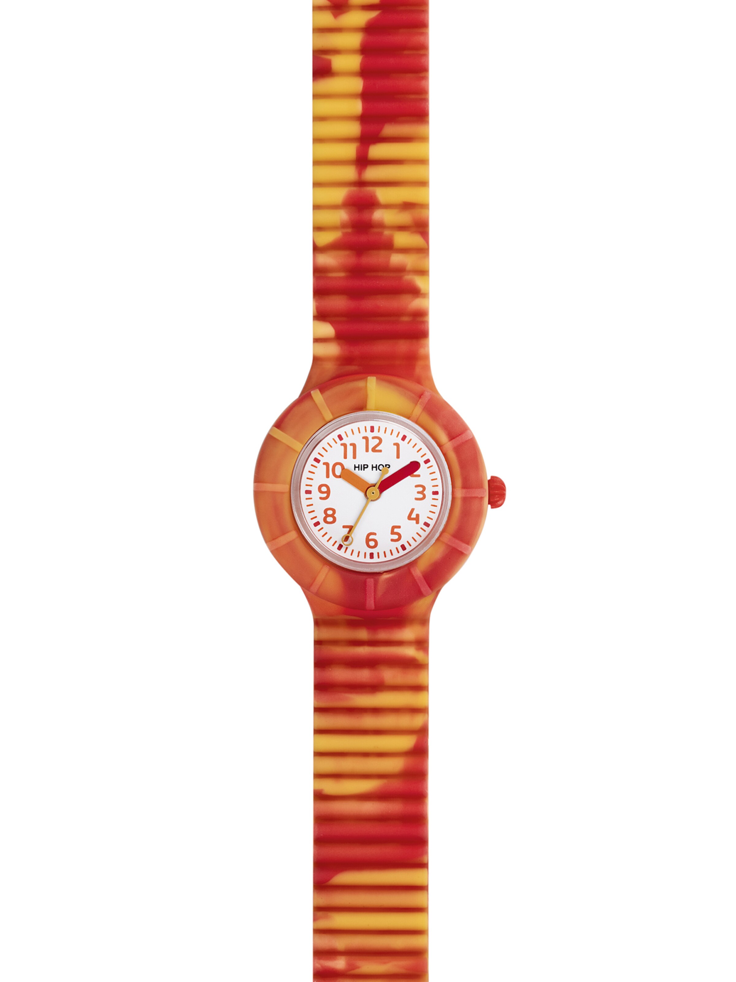 Hip Hop Uhr in Orange