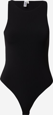 ONLY Shirt bodysuit 'FANO' in Black: front