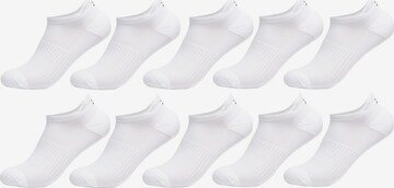 Chaussettes de sport 'Rudi' Occulto en blanc : devant