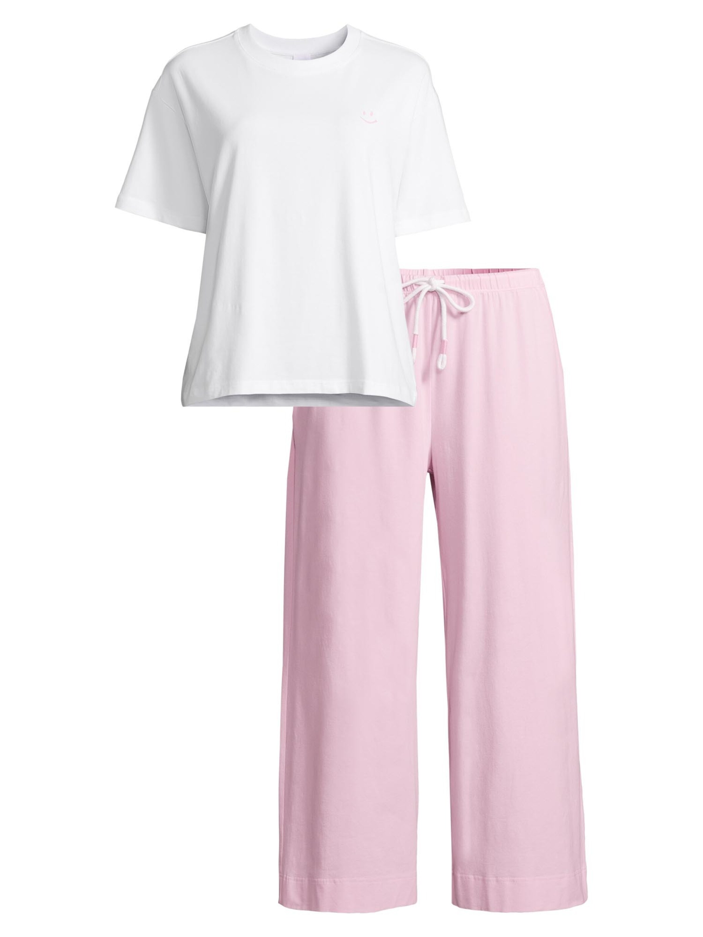 Mey Pyjama 'Solid Love'‌‌‌‌‌‌‌‌ in Pink: Vorderseite