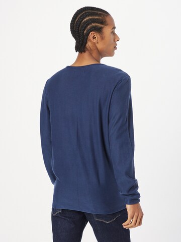 REPLAY Sweter w kolorze niebieski
