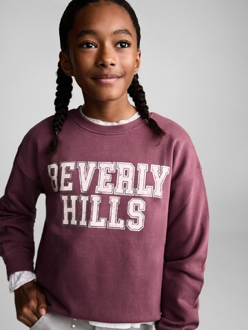 MANGO KIDS Sweatshirt 'DUBLINI' in Pink: Vorderseite