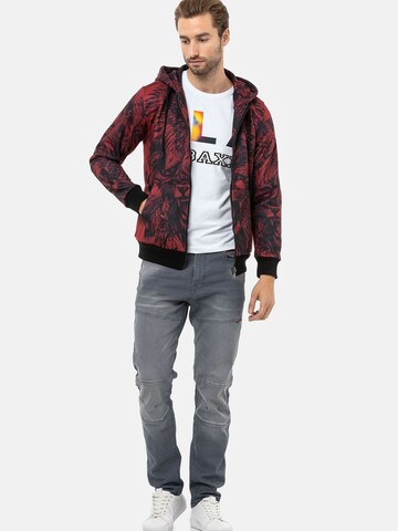 Veste de survêtement CIPO & BAXX en rouge