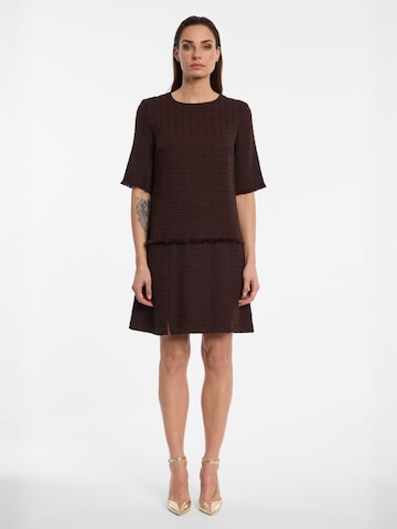 Ana Alcazar Jurk 'Enarae' in Bruin