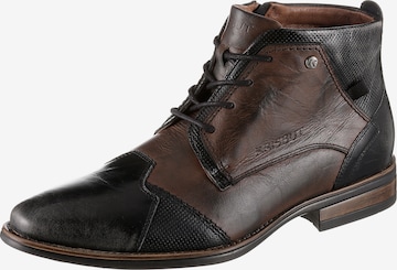 KRISBUT Lace-Up Boots in Brown: front