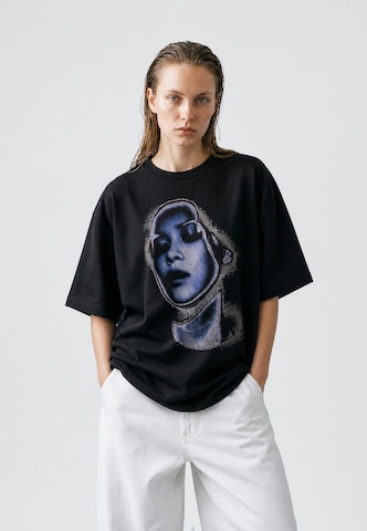 Vertere Berlin Shirt 'LUMINA' in Zwart: voorkant