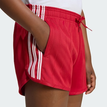 ADIDAS ORIGINALS Loose fit Trousers in Red