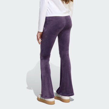 ADIDAS ORIGINALS Flared Trousers in Purple