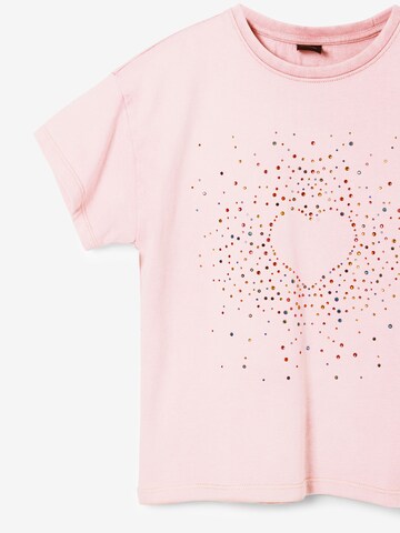 Desigual - Camiseta en rosa