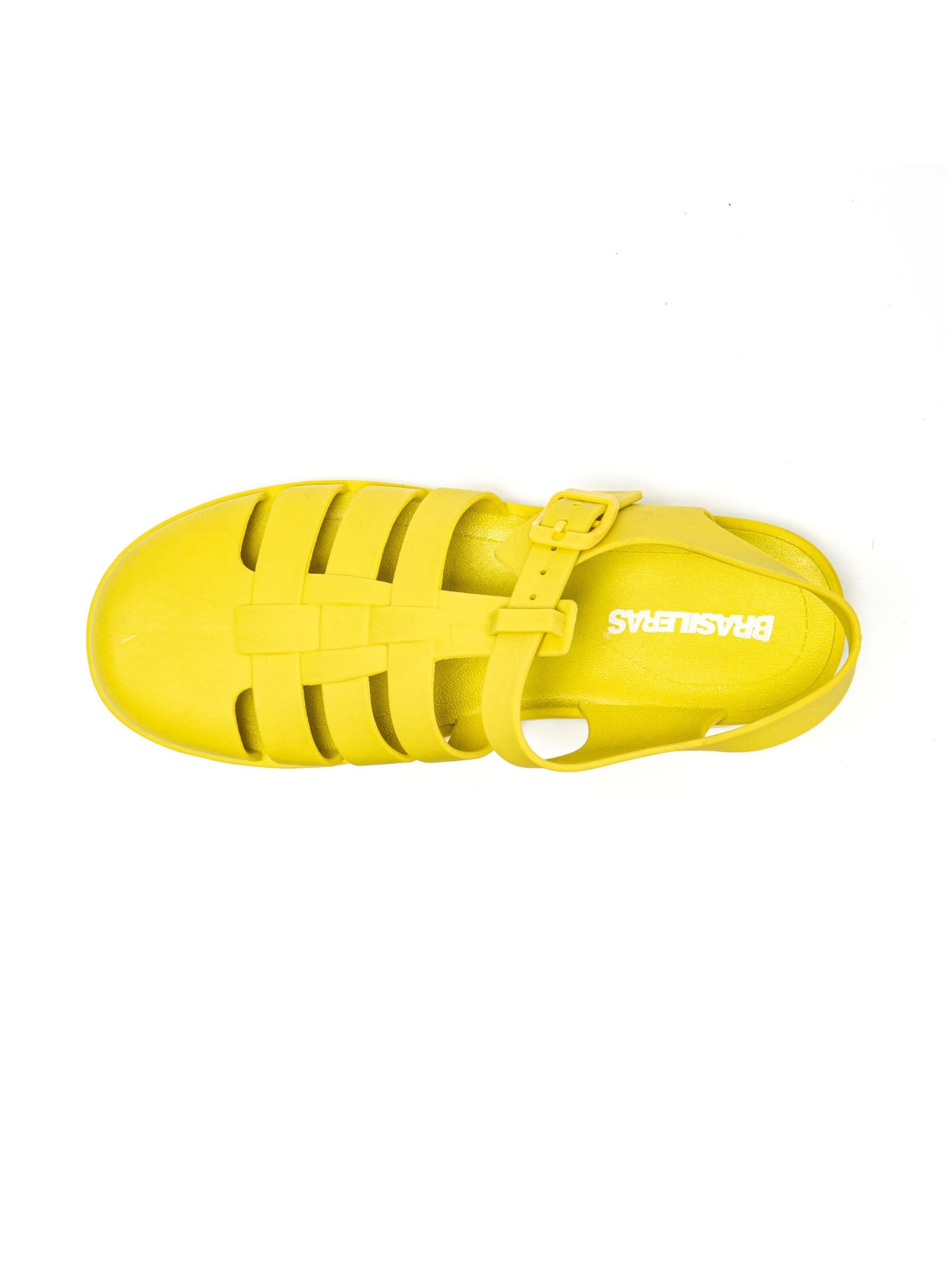 Brasileras - Sandalias 'Skipy' en amarillo