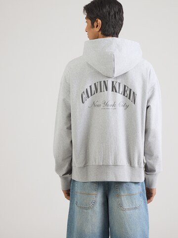 Calvin Klein Jeans Ζακέτα φούτερ σε γκρι