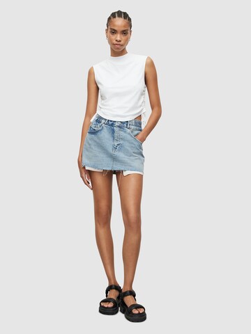 AllSaints Top 'BETA' in White: front