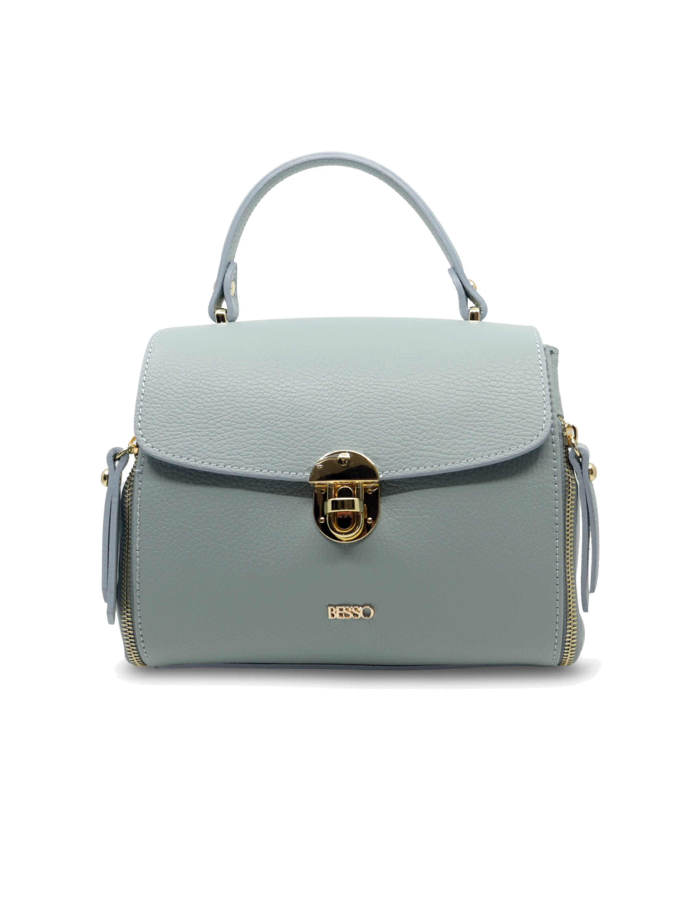 BESSO Handbag in Blue: front