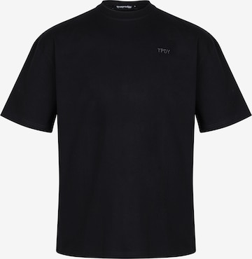Tricou 'Haram F' de la trueprodigy pe negru: față