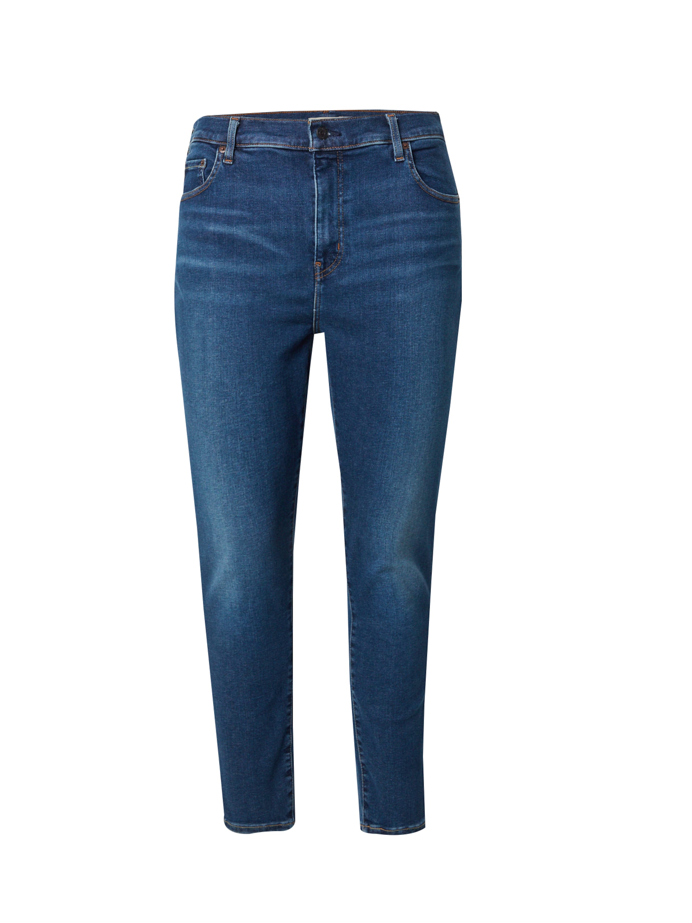 Levi's® Plus Skinny Jeans '721' in Blauw: voorkant
