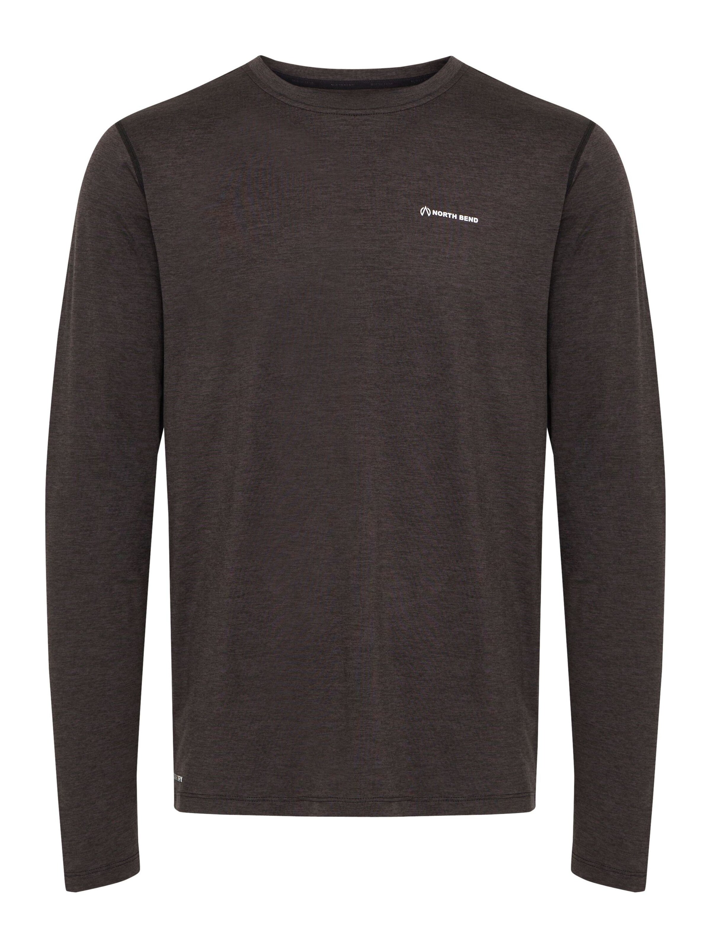 North Bend - Sweatshirt de desporto 'Adreon' em castanho: frente