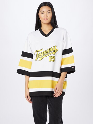 Tommy Jeans Sweatshirt 'Collegiate' in White: front