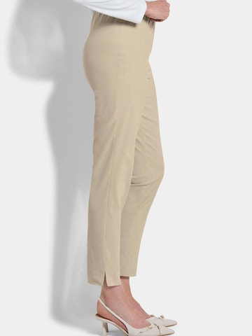 Coupe slim Pantalon Goldner en beige