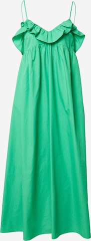 EDITED - Vestido 'Blossom' em verde: frente