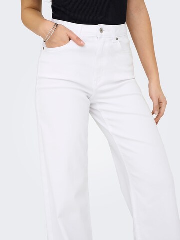 ONLY Baggy Broek 'Madison' in Wit