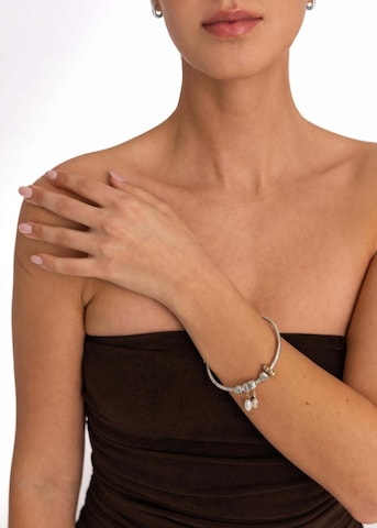 PURELEI - Pulsera 'Lei' en plata: frente
