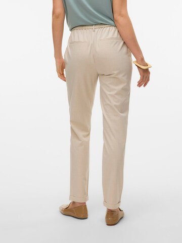 VERO MODA Slimfit Broek 'VMMaya' in Beige