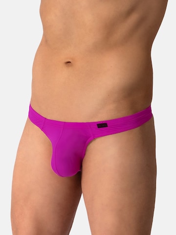 Slip Olaf Benz en rose : devant