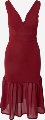 WAL G. Koktejlové šaty 'JESSIE' – červená: přední strana