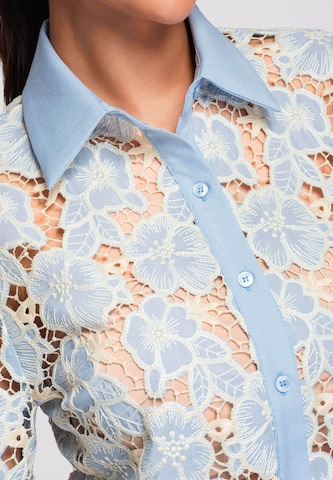 Ombre Blouse 'OW-SH-E0025' in Blauw