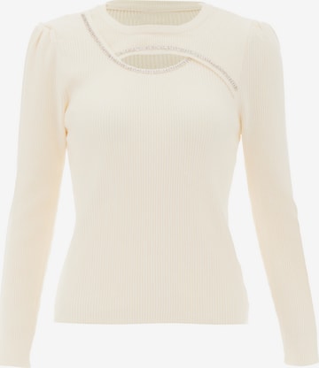 NAEMI Pullover in Weiß: Vorderseite