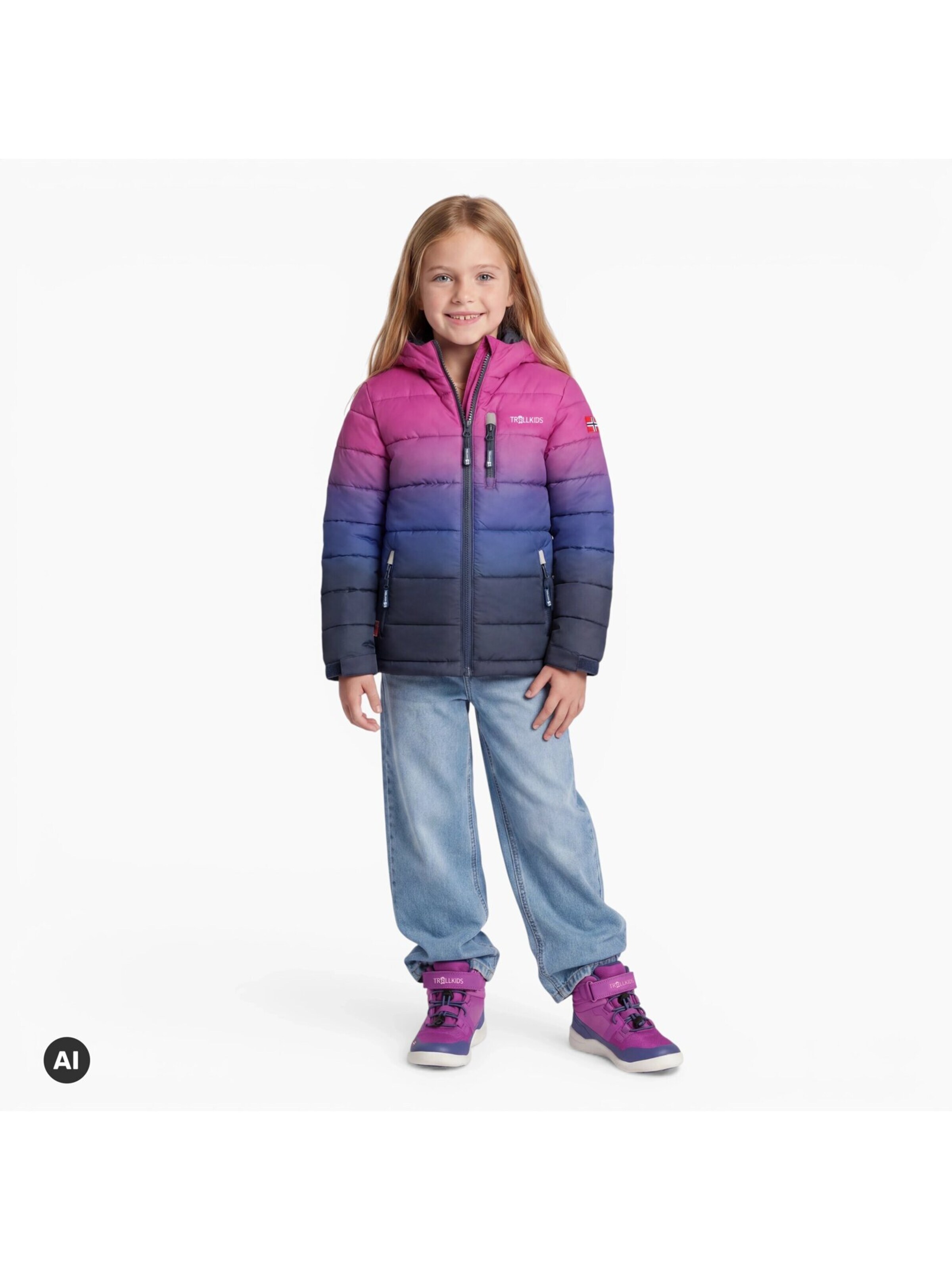 TROLLKIDS Winter Jacket in Pink