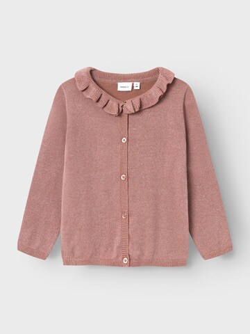 Cardigan 'Glitzer' NAME IT en rose