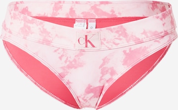 Calvin Klein Swimwear Долнище на бански тип бикини в розово: отпред