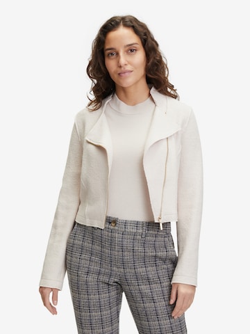 Betty & Co Between-Season Jacket in Beige: front