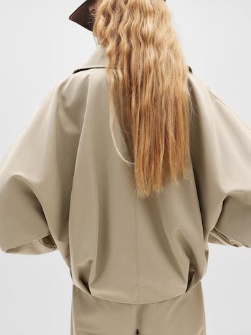 Pull&Bear Prechodná bunda - Béžová