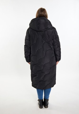 Manteau d’hiver Usha en noir