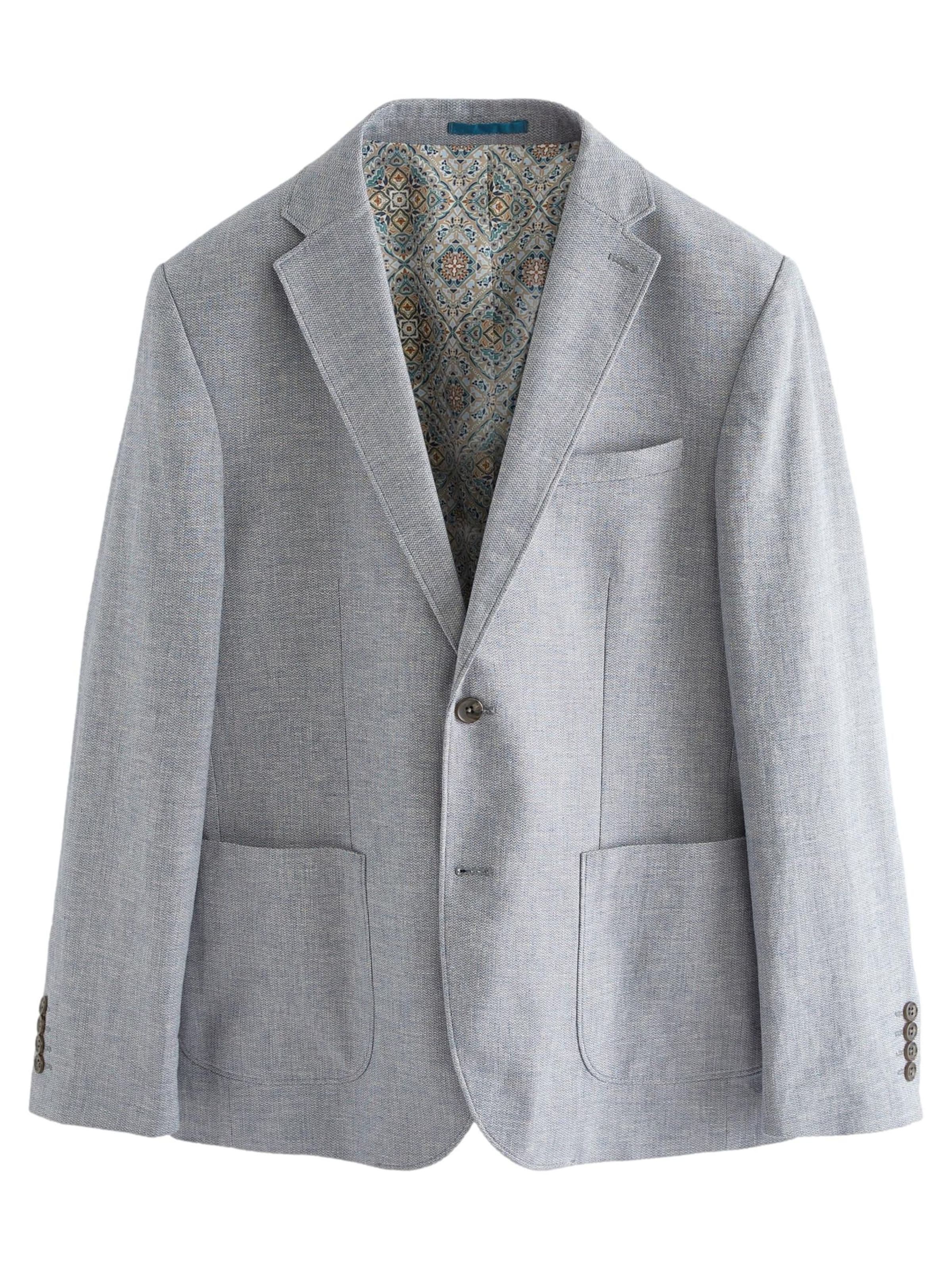 zils Next Standarta piegriezums Klasiska žakete: no priekšpuses