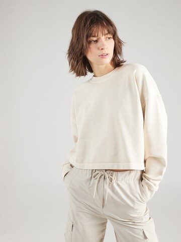 LEVI'S ® - Sudadera 'Roonie Crop Sweatshirt' en blanco: frente
