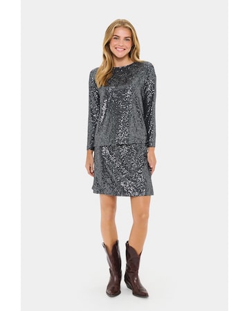 SAINT TROPEZ - Blusa en gris