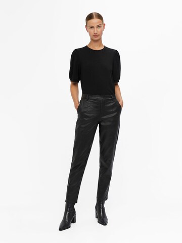 Coupe slim Pantalon 'BELLE LISA' OBJECT en noir