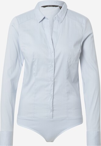 VERO MODA - Blusa body 'Lady' em azul: frente