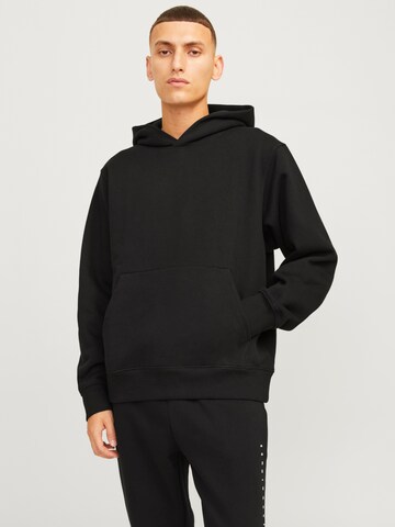 Felpa 'JJEUrban Edge' di JACK & JONES in nero: frontale