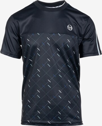 Sergio Tacchini T-Shirt 'Scotland' in Schwarz: predná strana