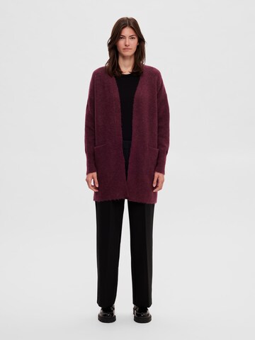 SELECTED Kardigán 'Lulu' - Červená
