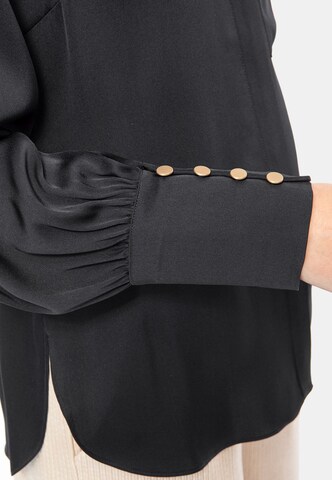 IVI collection Hemdbluse 'Nos' in Schwarz