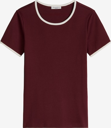 T-shirt Marc O'Polo DENIM en rouge : devant